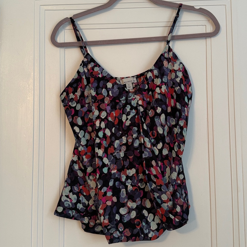 Allison Joy Multicolor V-Neck Top